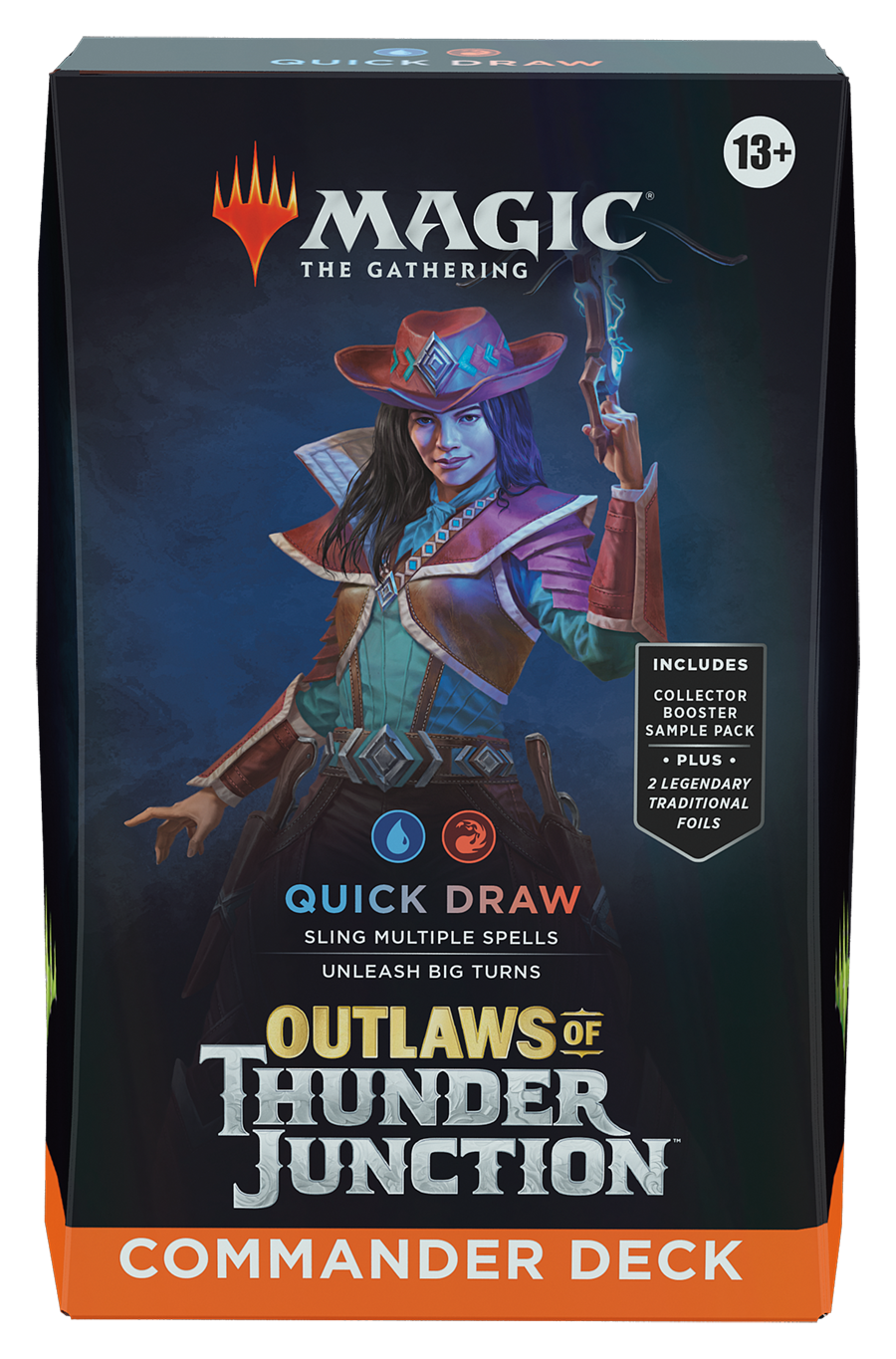 PRE ORDER Magic The Gathering (MTG) Outlaws of Thunder Junction - Commander Deck (Releases April 19th/2024)