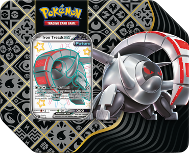 PRE ORDER SV4.5 Pokemon Paldean Fates - Iron Treads ex Tin (Releases Feb 9th/2024)