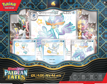 PRE ORDER SV4.5 Pokemon Paldean Fates - Quaquaval ex Premium Collection (Releases Feb 9th/2024)