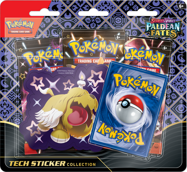 PRE ORDER Pokemon SV4.5 - Paldean Fates Sticker Collection Greavard (Releases Jan 26th/2024)