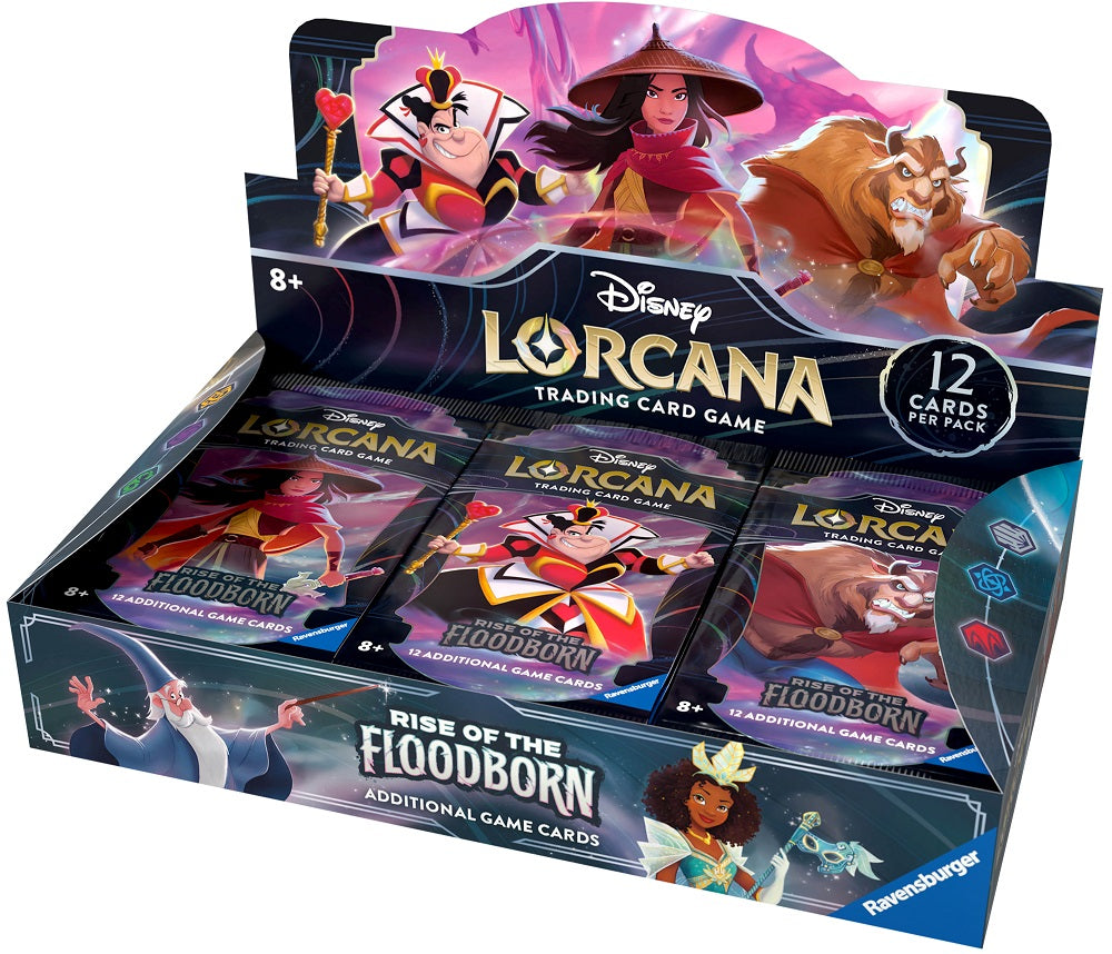 PRE ORDER Disney Lorcana TCG: Rise of the Floodborn Booster Box (Restock, ETA 1-2 Weeks)