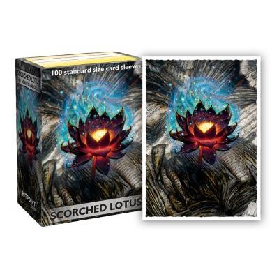 Dragon Shield - Scorched Lotus Sleeves (100ct)