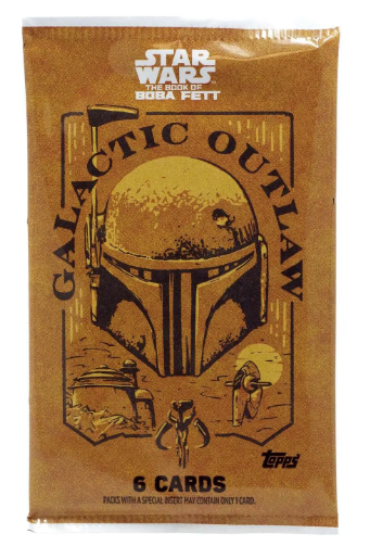 Topps Star Wars The Book of Boba Fett Blaster Pack loose