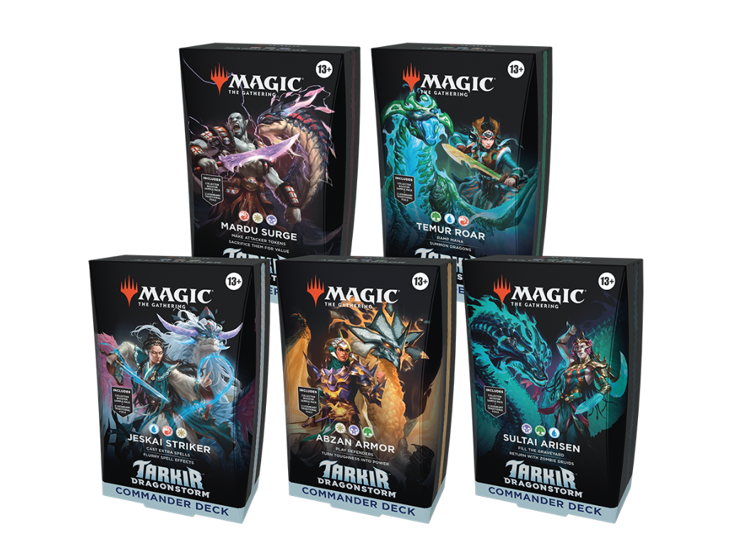 Magic The Gathering Tarkir Dragonstorm Commander Deck - Mardu Surge