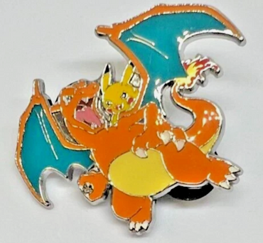 Charizard and PIkachu Pin - Premium Collection