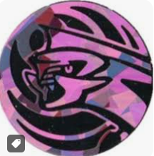 Palkia Coin Purple Shattered Foil