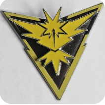 Zapdos Team Instinct Pin (Pokemon Go)