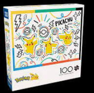 Pokemon - Pikachu Doodle 100 piece puzzle