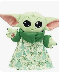 Mandalorian Grogu Build A Bear in dress