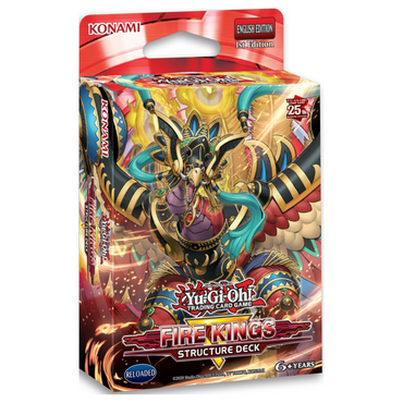 PRE ORDER Yugioh (YGO) - Revamped Fire Kings Structure Deck (Releases Dec 8th/2023)