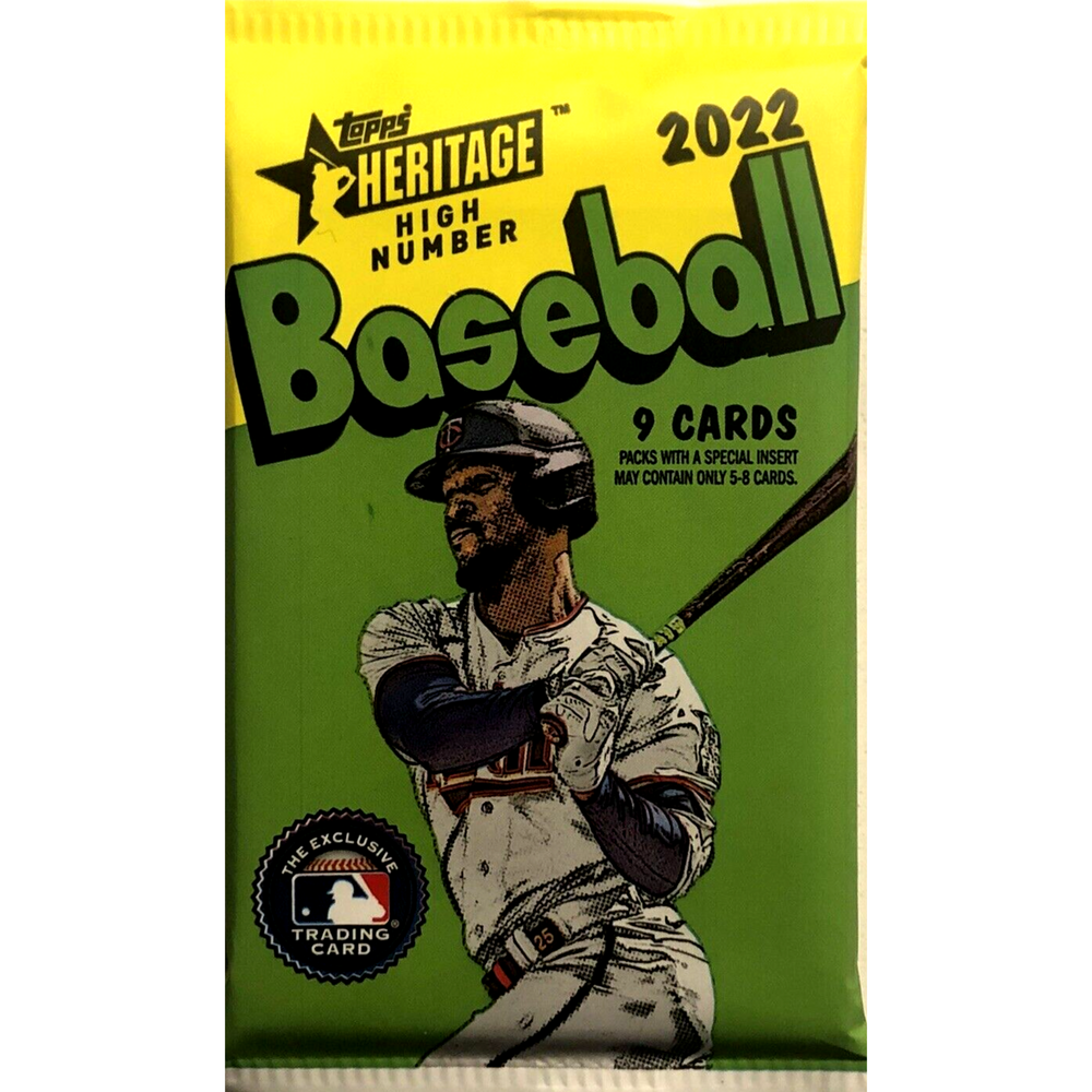 Topps -  Heritage High Number Baseball 2022 - Loose Booster Pack