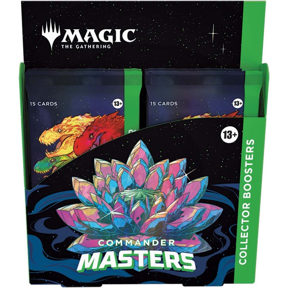 Magic The Gathering (MTG) Commander Masters Collector Booster Box