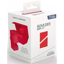 Ultimate Guard - Boulder 100+ Solid Red