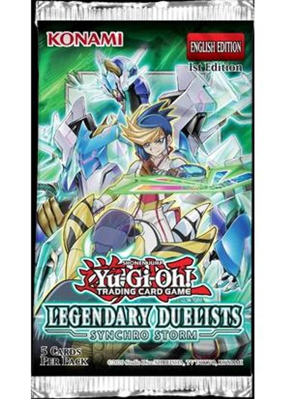 Yugioh (YGO) - Legendary Duelists: Synchro Storm Booster Loose Booster Packs