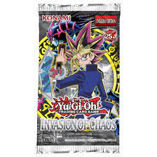 Yugioh - Invasion of Chaos Unlimited 25th Anniversary - Loose booster