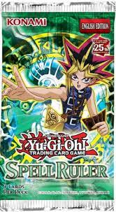 Yugioh - Spell Ruler Unlimited 25th Anniversary - Loose  Booster Pack