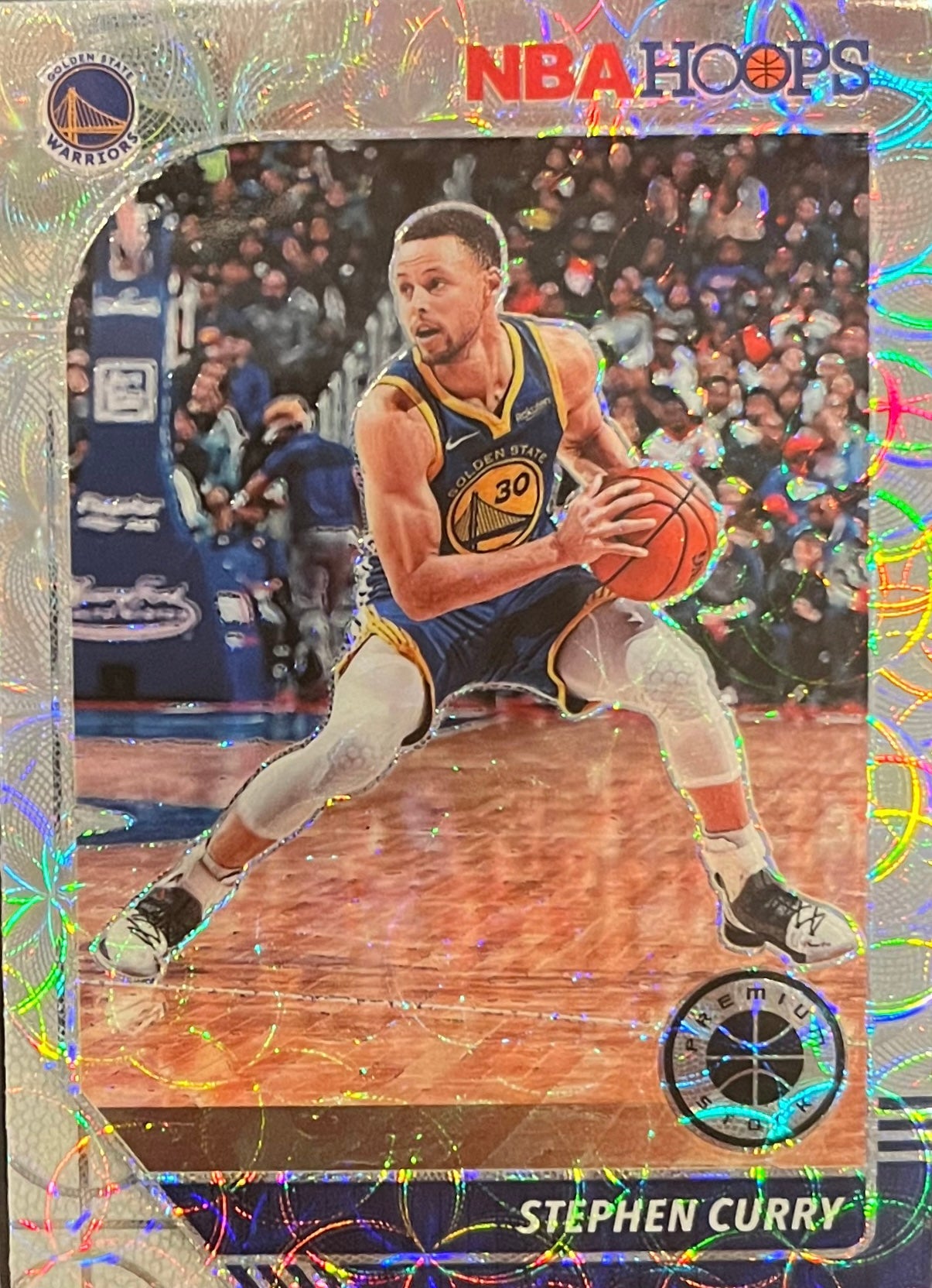 Stephen Curry [Silver Scope] #59 2019 Panini Hoops Premium Stock