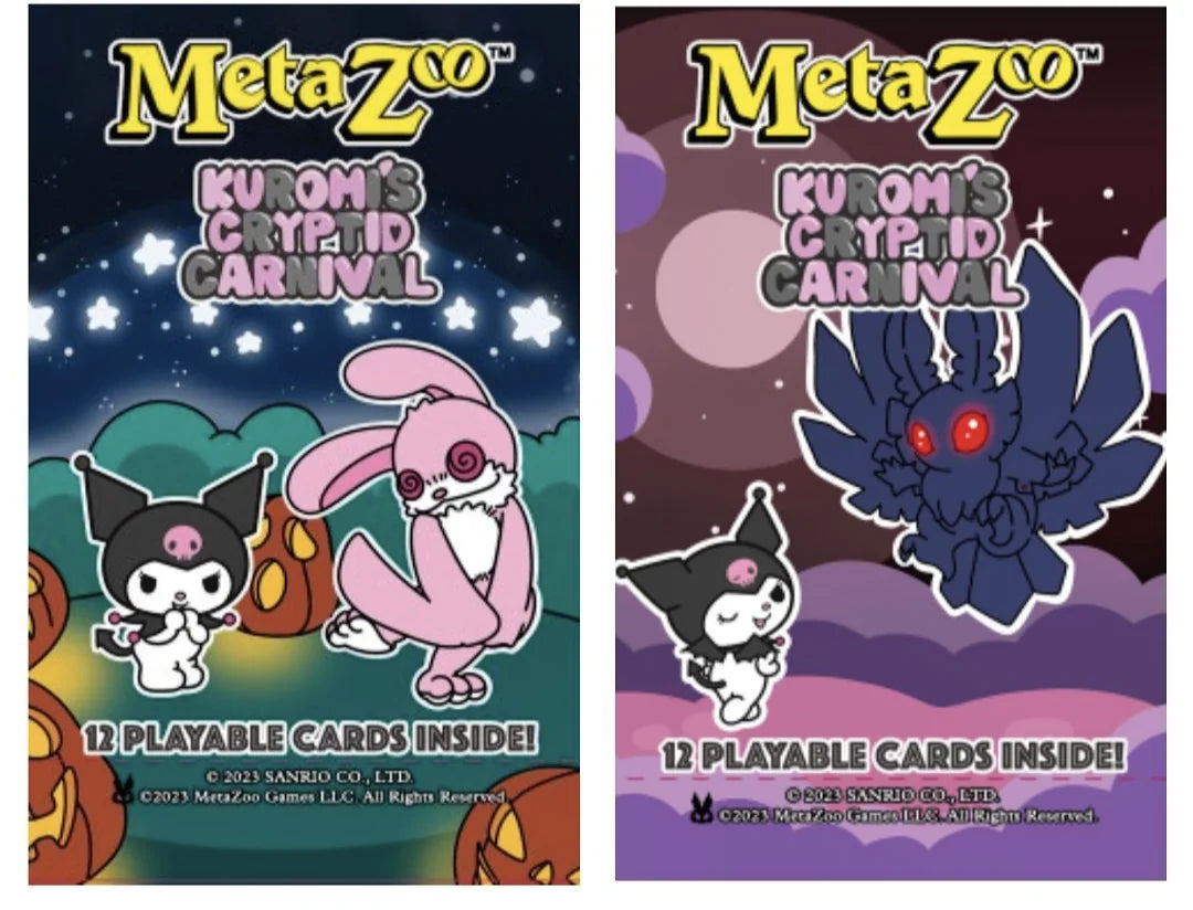 WINTER SALE - Metazoo TCG: Kuromi's Cryptid Festival Loose Booster Pack