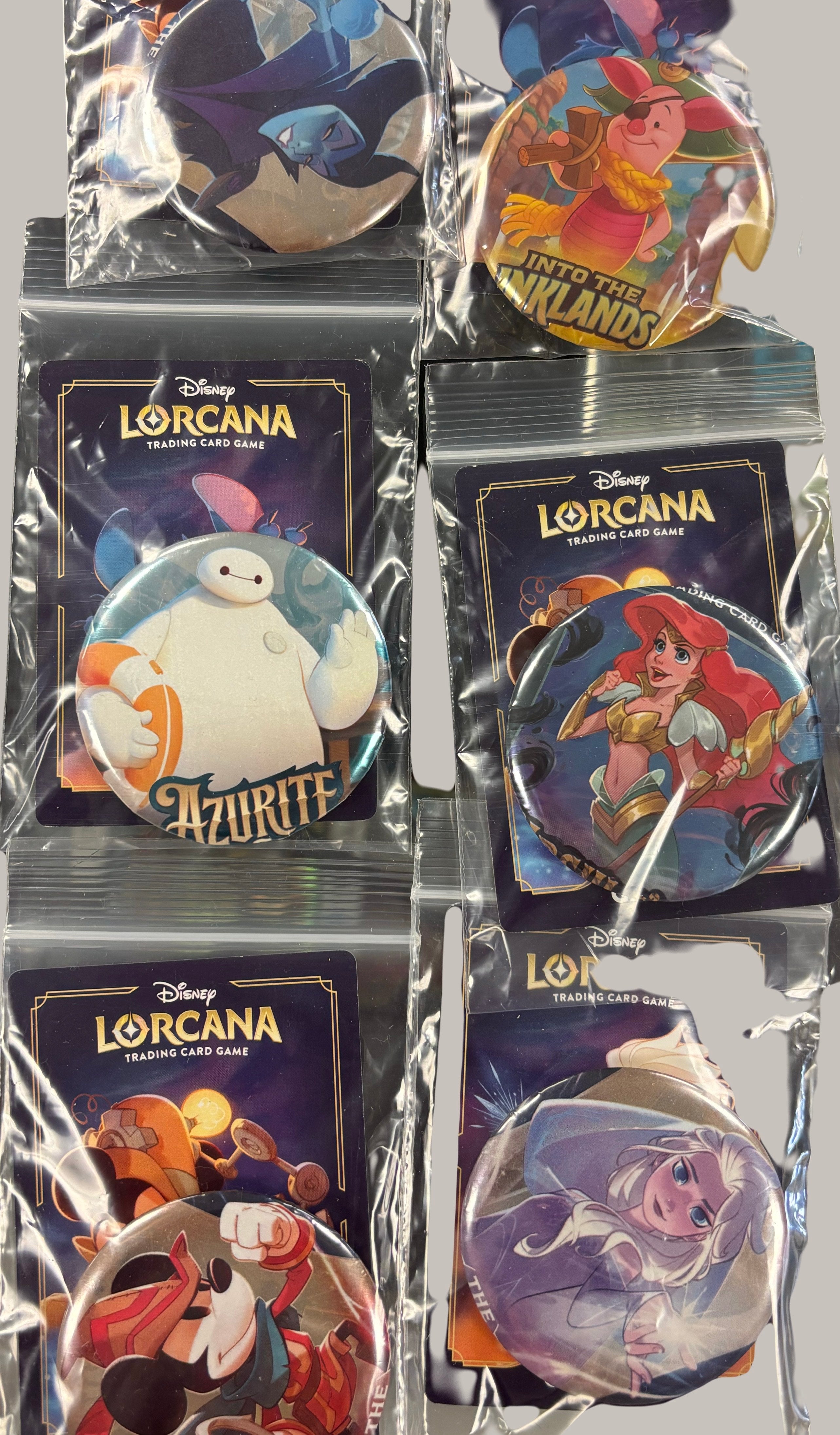 Lorcana Pins - various characters