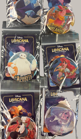 Lorcana Pins - various characters