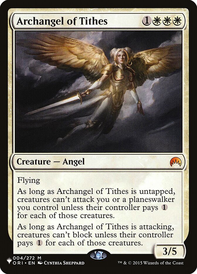 Archangel of Tithes [Magic Origins] (the list)