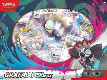 PRE ORDER Pokemon TCG: Grafaiai ex Box (Releases April 5th/2024)