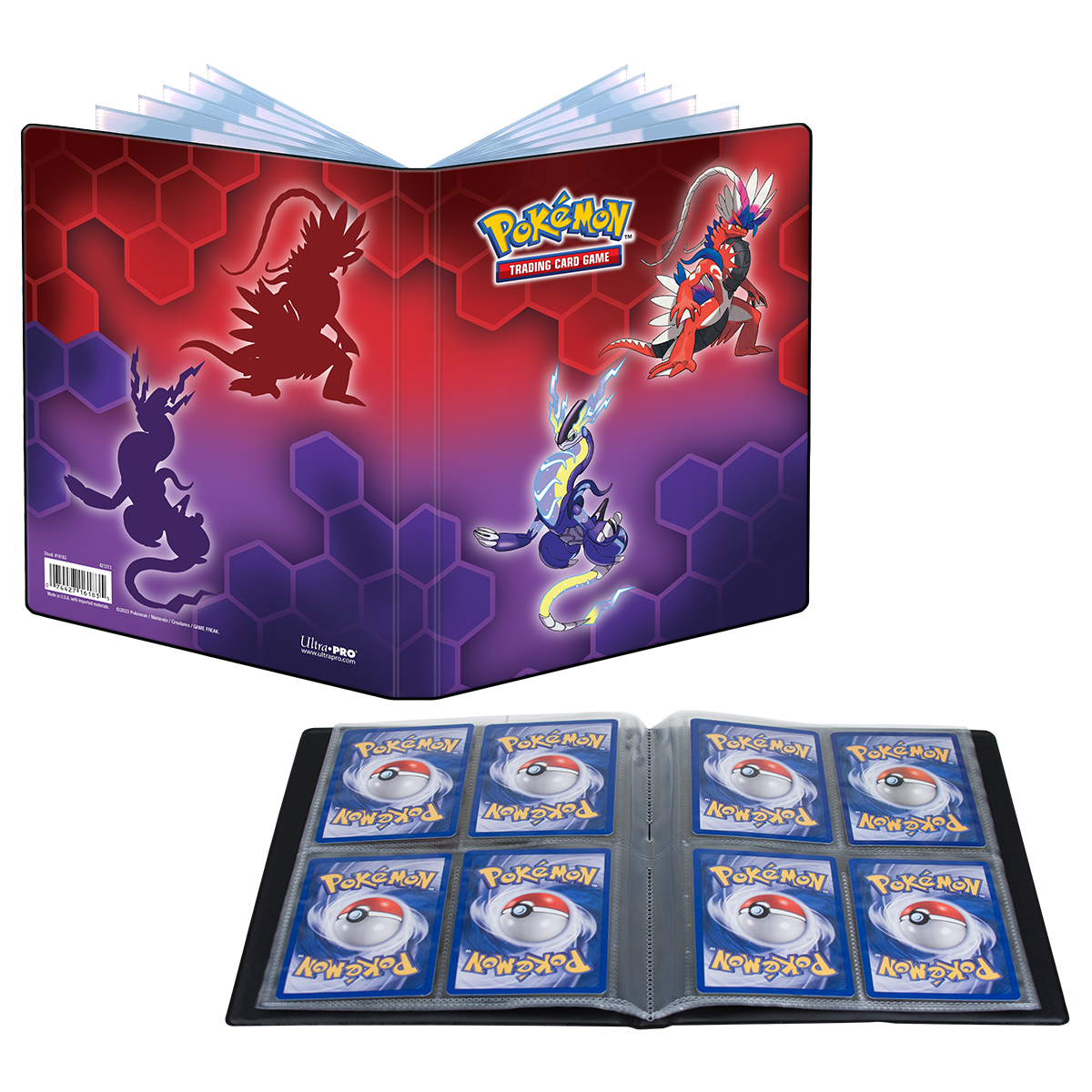 Ultra PRO: Pokemon Koraidon & Miraidon 4-Pocket Porfolio