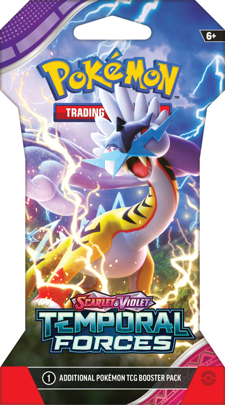 SV5 - Scarlet & Violet Temporal Forces Sleeved Booster Pack (Random Art)