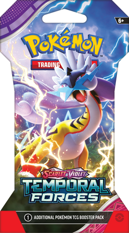 SV5 - Scarlet & Violet Temporal Forces Sleeved Booster Pack (Random Art)