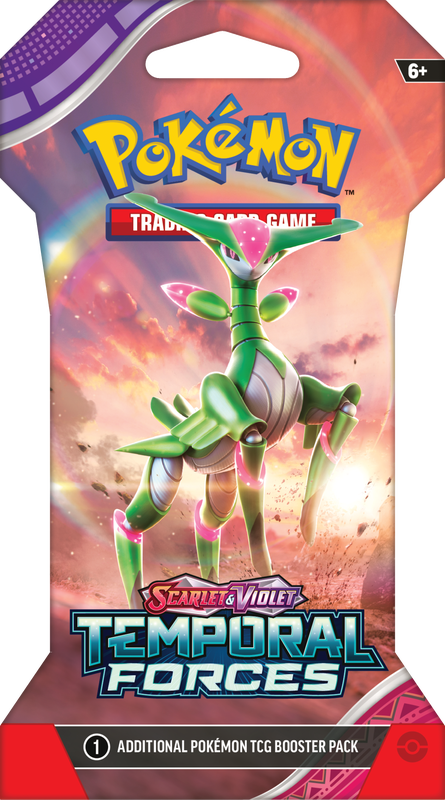 SV5 - Scarlet & Violet Temporal Forces Sleeved Booster Pack (Random Art)