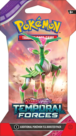 SV5 - Scarlet & Violet Temporal Forces Sleeved Booster Pack (Random Art)
