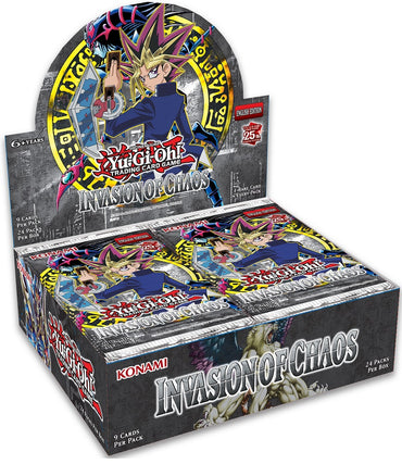Yugioh - Invasion of Chaos Unlimited 25th Anniversary - Booster Box