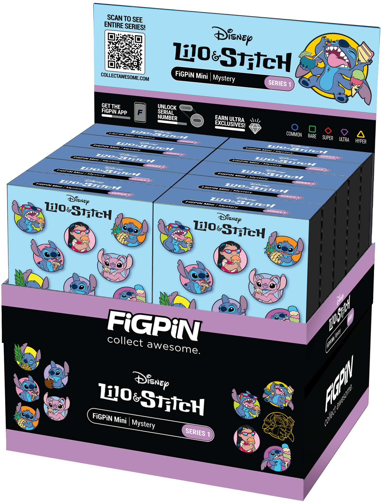 FIGPIN Lilo & Stitch Mystery Mini's (Random)
