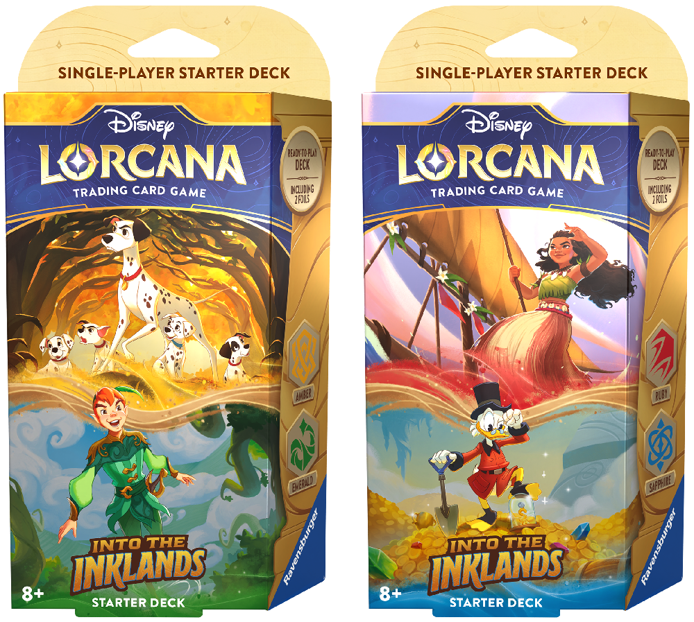 Disney Lorcana: Into The Inklands Starter Deck (Select Variant)