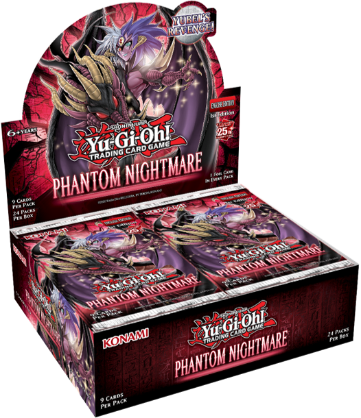PRE ORDER Yugioh (YGO) - Phantom Nightmare Booster Box (Releases Feb 9th/2024)