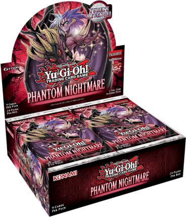 PRE ORDER Yugioh (YGO) - Phantom Nightmare Booster Box (Releases Feb 9th/2024)