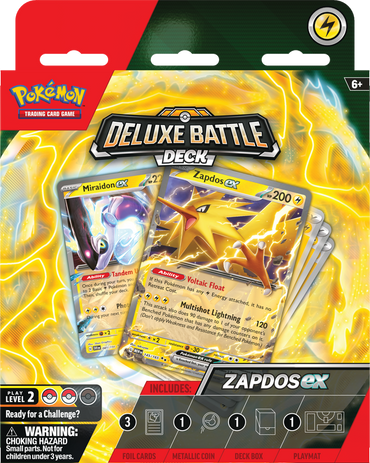 Pokemon Deluxe Battle Deck - Zapdos ex