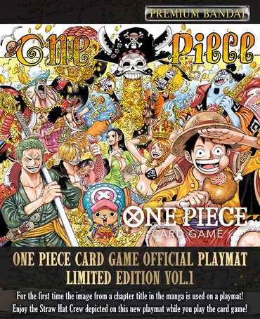PRE ORDER One Piece TCG - Playmat Limited Edition Vol 1 (August 2024)