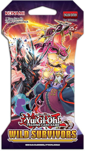 Yugioh (YGO) - Wild Survivors Blister Pack