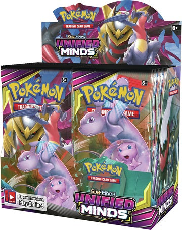 SM11 Sun & Moon - Unified Minds - Booster Box (Small indent on corner of the box)