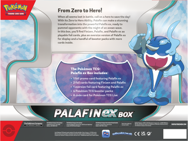PRE ORDER Pokemon TCG: Palafin ex Box (Releases June 21st/2024)