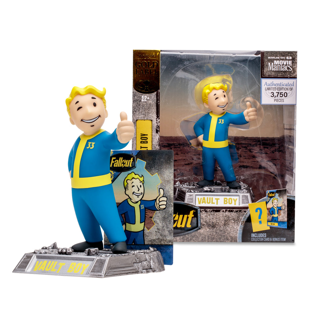 Movie Maniacs 6" Posed Fallout Vault Boy Statue