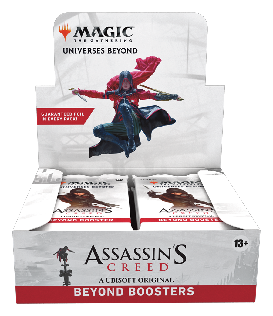 PRE ORDER Magic The Gathering (MTG) - Assassins Creed Beyond Booster Box (Releases July 7th/2024)