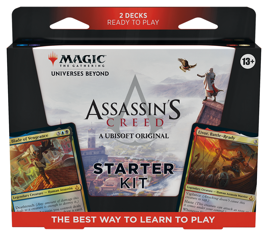 PRE ORDER Magic The Gathering (MTG) - Assassins Creed Beyond Starter Kit (Releases July 7th/2024)