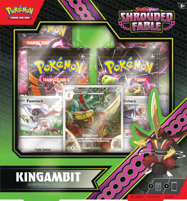 PRE ORDER SV6.5 - Pokemon Shrouded Fable Kingambit Illustration Collection (Releases August 2nd/2024)