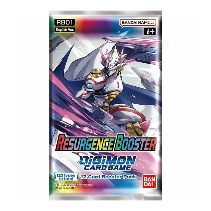 Digimon CG: RB01 Resurgence Loose Booster Pack