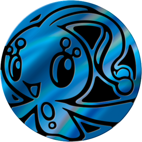 Manaphy Collectible Pokemon Coin (Blue Holofoil)
