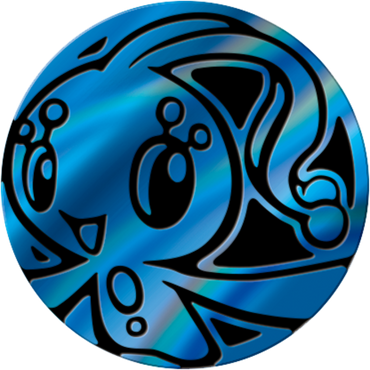 Manaphy Collectible Pokemon Coin (Blue Holofoil)