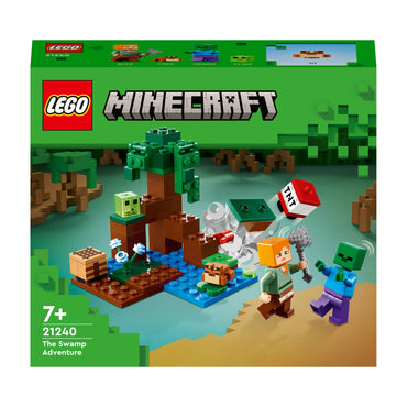 LEGO Minecraft The Swamp Adventure 21240 Toy Building Kit (65 Pieces) - 21240
