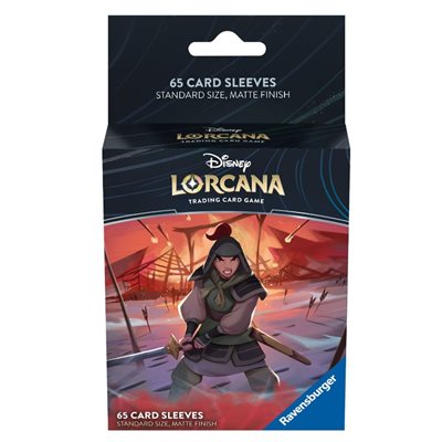 Disney Lorcana TCG: Rise Of The Floodborn Sleeves (Sisu or Mulan)